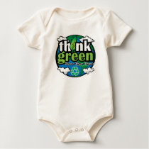 Think Green Earth t-shirts by fightcancertees Think Green Earth t-shirts