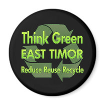 Think Green East Timor magnets