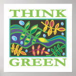 Think Green Environmental Print