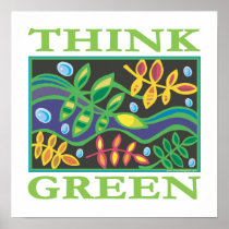 Think Green Environmental Print