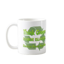 Think Green Faroe Islands Coffee Mug