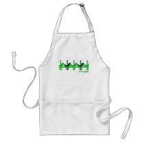Think Green Frogs aprons by artesiansilver Think Green Frogs aprons