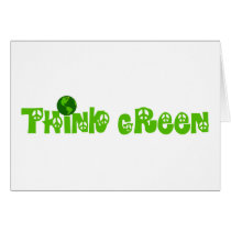 Think Green Globe Card