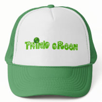 Think Green Globe Hat