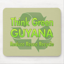 Think Green Guyana mousepads