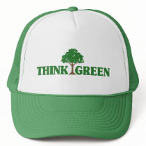 Think Green Trucker Hat