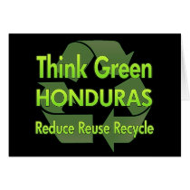Think Green Honduras cards