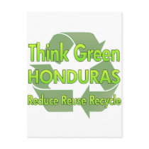 Think Green Honduras postcards