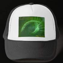 Think Green Inspirational hats