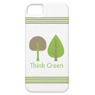 Think Green iPhone 5 Cover