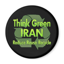 Think Green Iran magnets