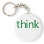 think (green) key chains