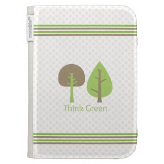Think Green Kindle Case