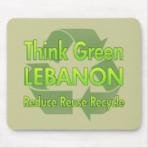 Think Green Lebanon Mouse Pad