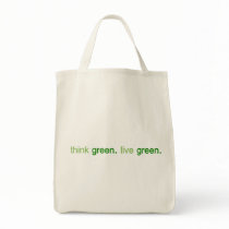 Think Green Live Green bags