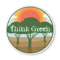 Think Green Magnet