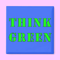 Think Green Magnet magnets
