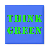 Think Green Magnet