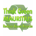 Think Green Mauritius t-shirts by FlagStore Think Green Mauritius t-shirts