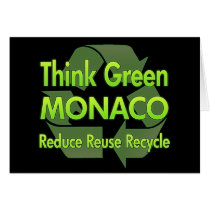 Think Green Monaco cards