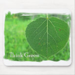 Think Green Mousepad mousepads
