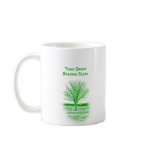 Think Green Mug by sruhs Think Green Mug