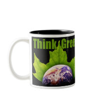 Think Green mugs by photoinspiration Think Green mugs