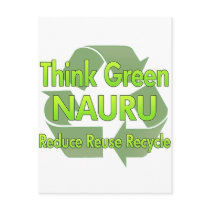 Think Green Nauru postcards