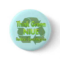 Think Green Niue buttons by FlagStore Think Green Niue buttons