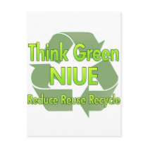 Think Green Niue postcards