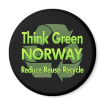 Think Green Norway magnets
