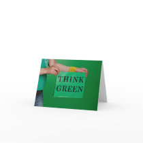 Think Green notecards