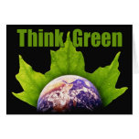 Think Green notecards