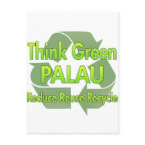 Think Green Palau postcards