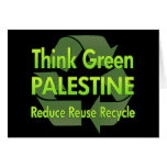 Think Green Palestine Cards