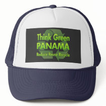 Think Green Panama hats by FlagStore Think Green Panama hats