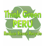 Think Green Peru t-shirts