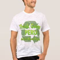 Think Green Peru t-shirts