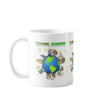 Think Green - Plant a Tree Coffee Mugs