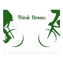 Think Green Post Card