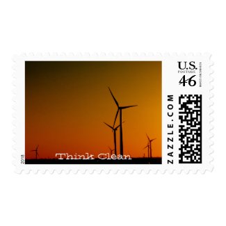Think Green stamp