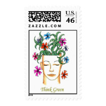 Think Green postage