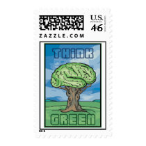Think Green Stamp
