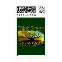Think Green postage