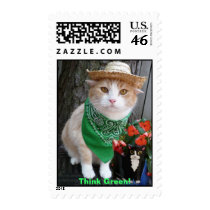 Think Green! postage