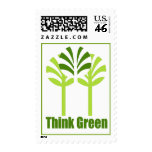 Think Green postage stamps