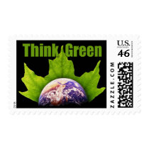 Think Green postage stamps