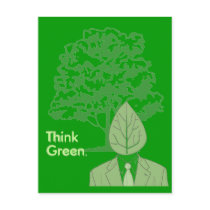 Think Green Postcard