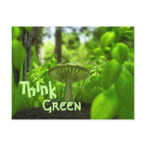 Think Green Postcard