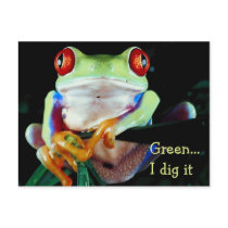 Think Green postcards